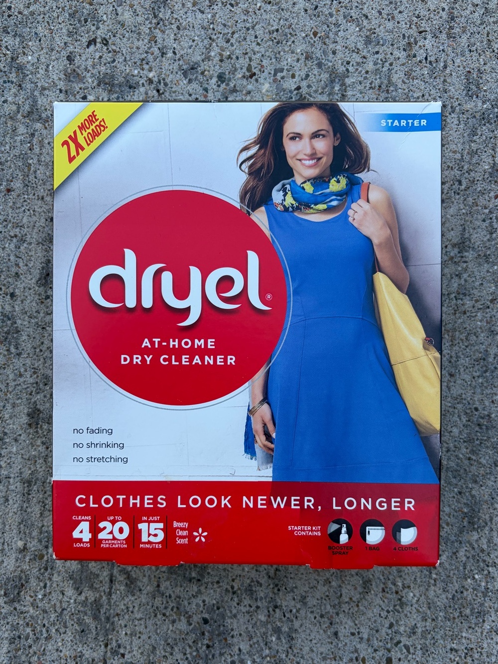 dryel Home Dry Cleaning Kit NWT